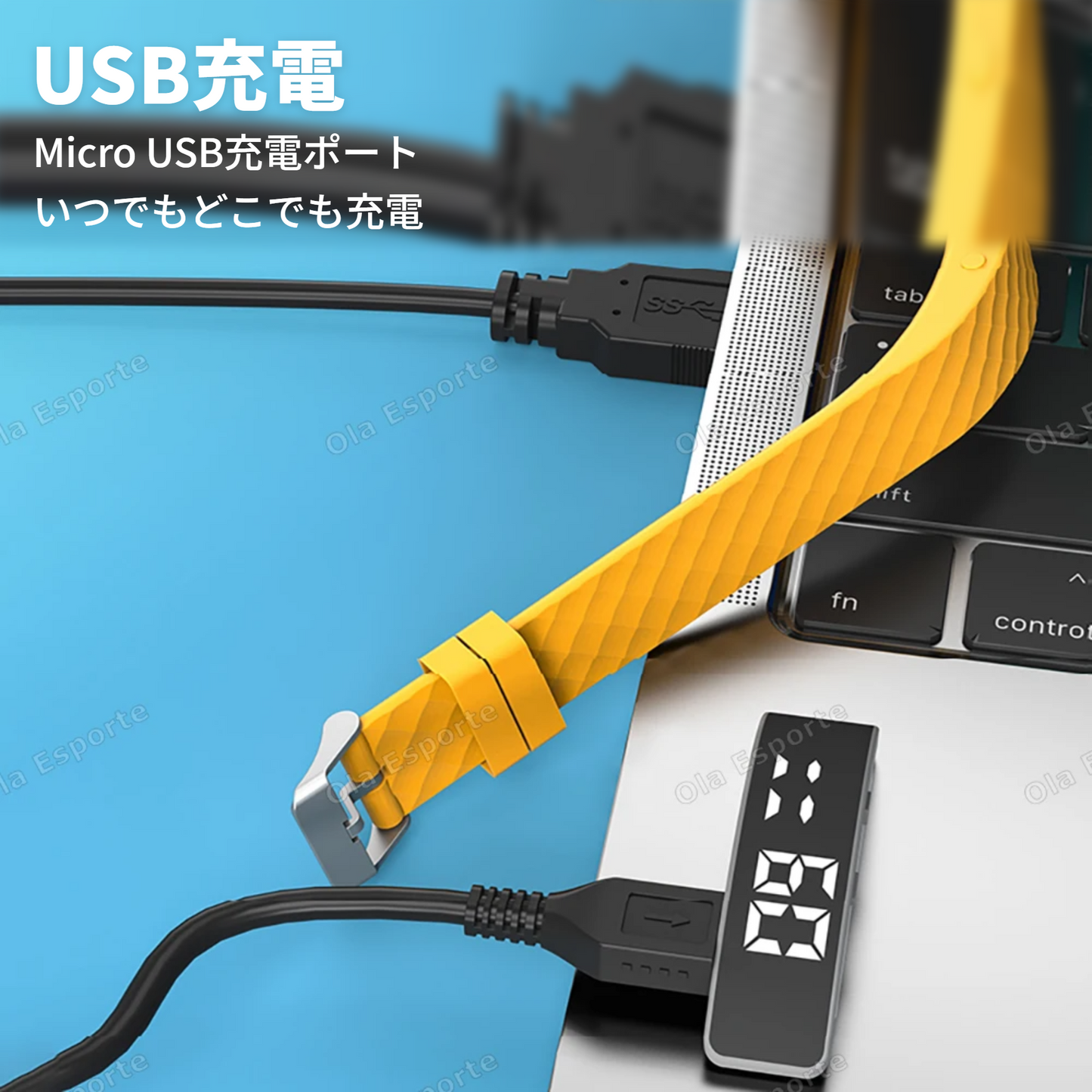 【振動】アラーム搭載スマートウォッチ 生活防水 最大45日稼働